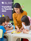 Cover of the 2022 Transition to Teaching report.